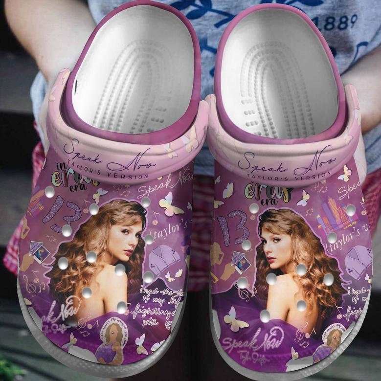 Taylor Swift Music Crocs Crocband Clogs Shoes For Men Women And Kids