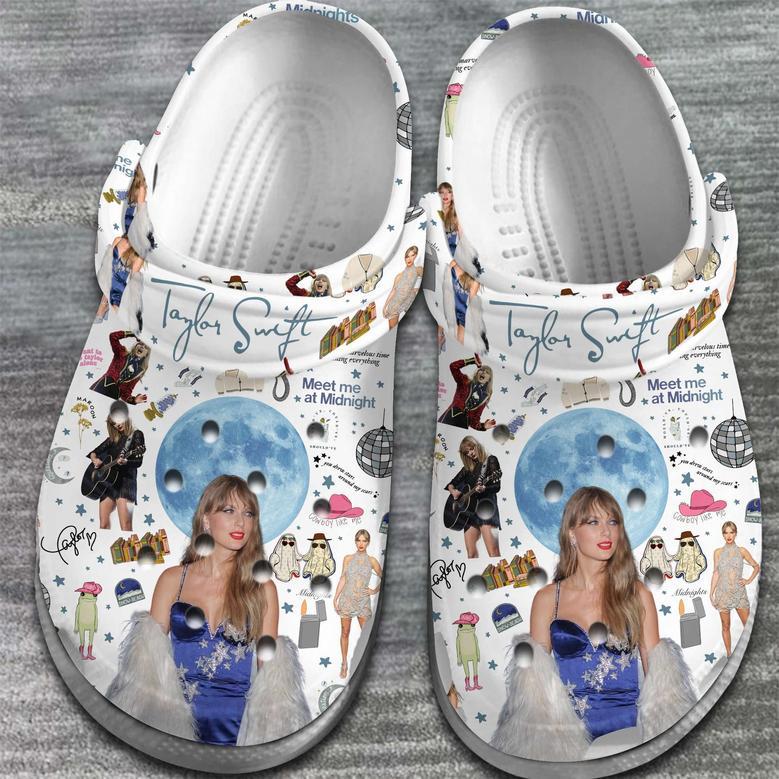 Taylor Swift Music Crocs Crocband Clogs Shoes