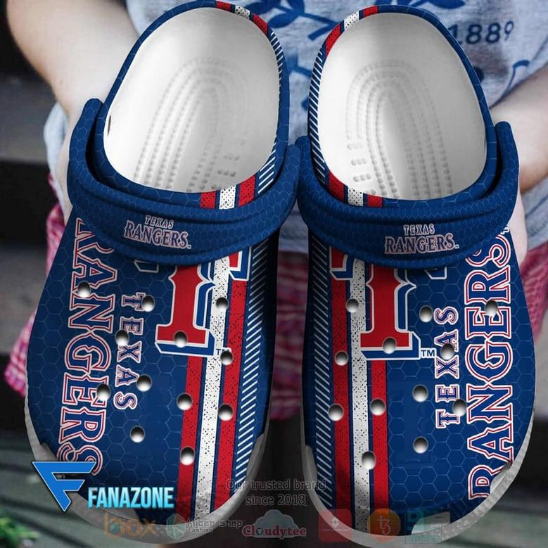 Texas Rangers Mlb Sport Crocs Clogs Crocband Shoes