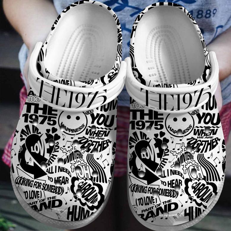 The 1975 Lollapalooza Music Crocs Crocband Clogs Shoes