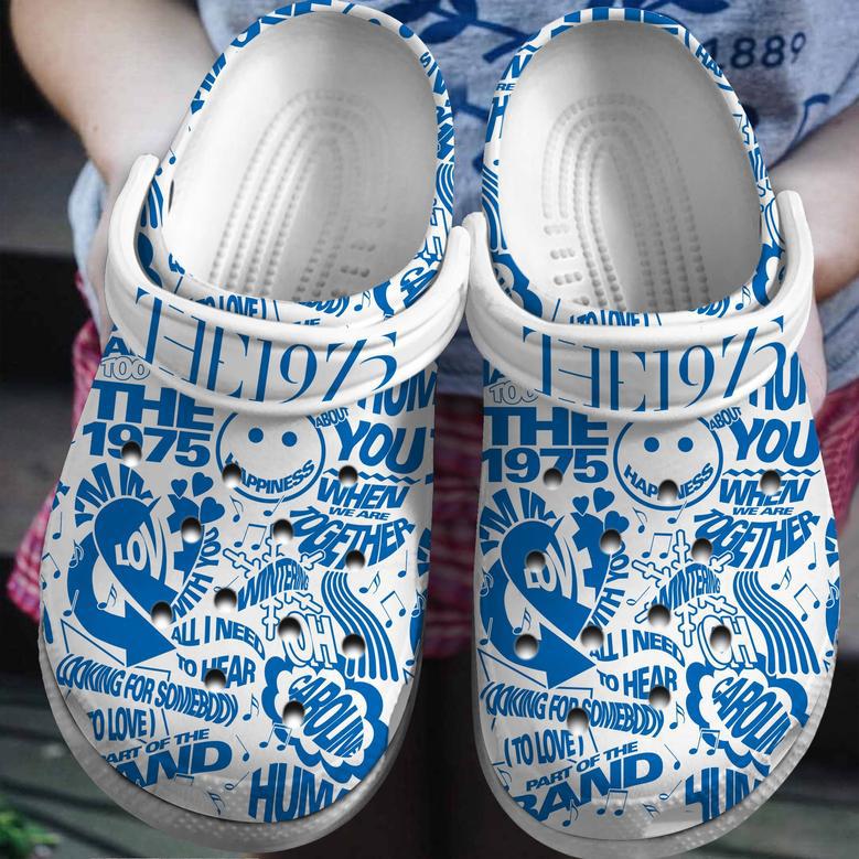 The 1975 Lollapalooza Music Crocs Crocband Clogs Shoes