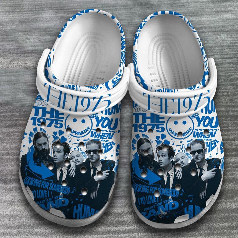 The 1975 Lollapalooza Music Crocs Crocband Clogs Shoes