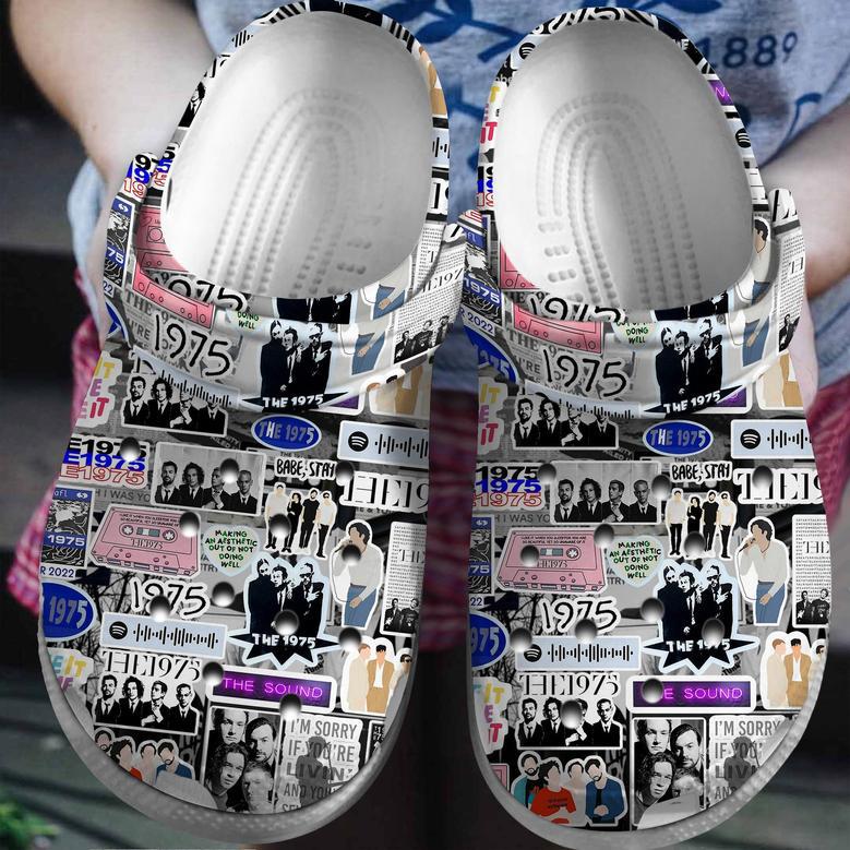 The 1975 Lollapalooza Music Crocs Crocband Clogs Shoes