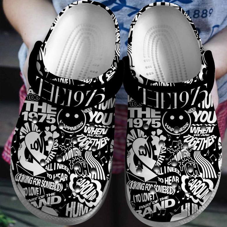 The 1975 Lollapalooza Music Crocs Crocband Clogs Shoes