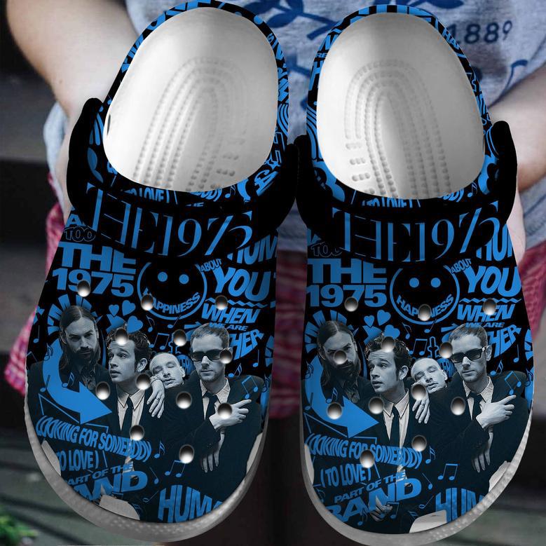 The 1975 Lollapalooza Music Crocs Crocband Clogs Shoes