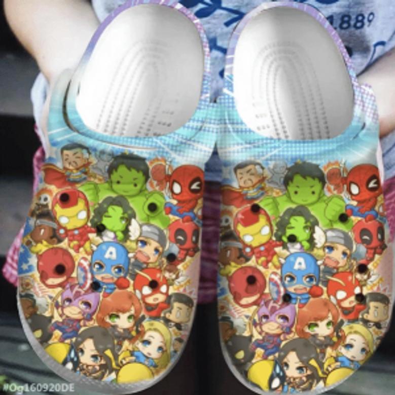 The Avengers Crocs Clog Shoes