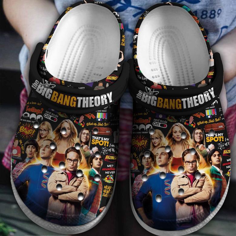 The Big Bang Theory Tv Series Crocs Crocband Clogs Shoes