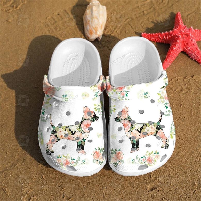 The Funny Rose Dog Shoes Clogs Gifts For Birthday