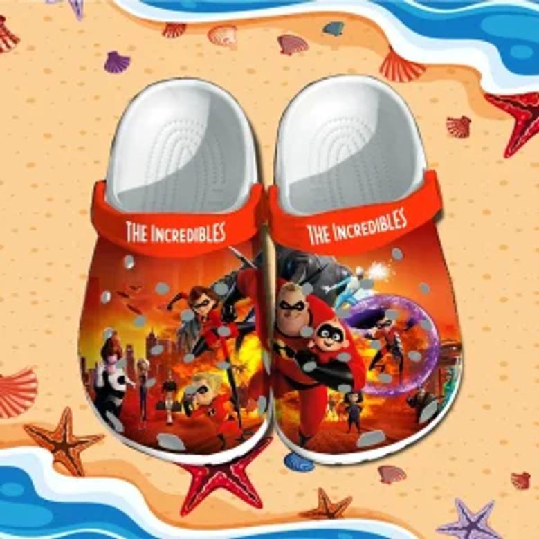 The Incredibles Crocs Clog Shoes