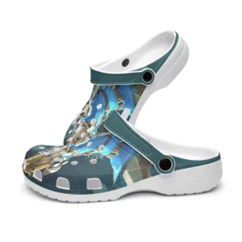 The Legend Of Zelda Tears Of The Kingdom Game Crocs Crocband Shoes Clogs Custom Name For Men Women And Kids