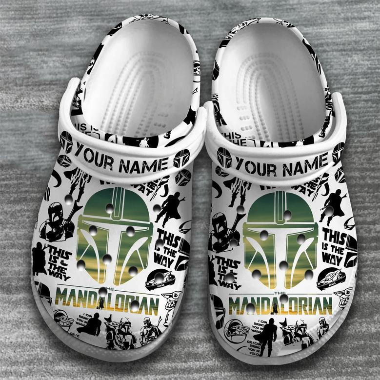 The Mandalorian Tv Series Crocs Crocband Clogs Shoes