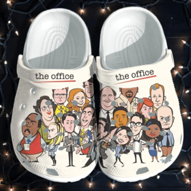 The Office Tv Series Crocs Crocband Clogs Comfortable Shoes For Men Women
