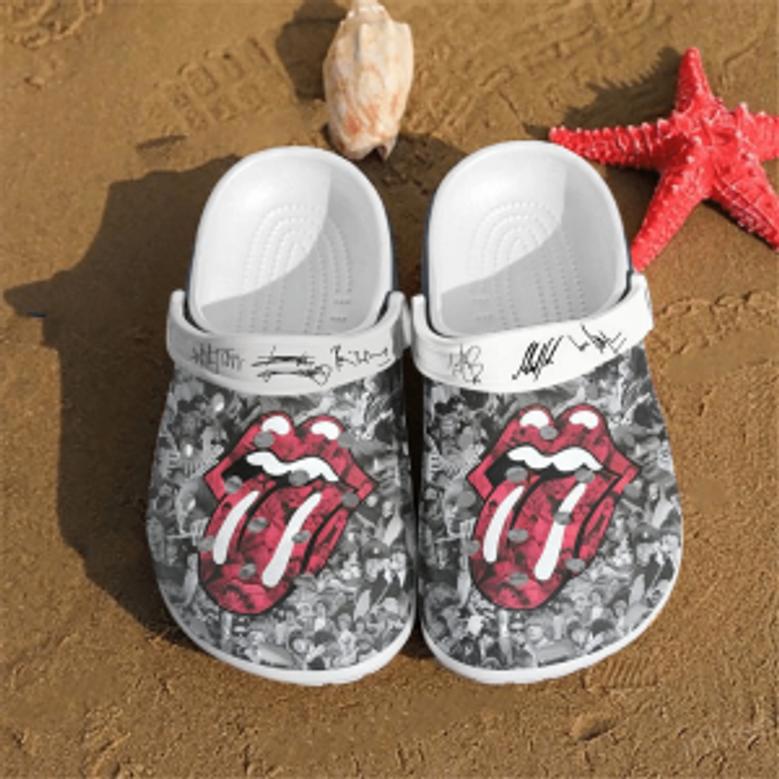 The Rolling Stones Crocs Clog Shoes