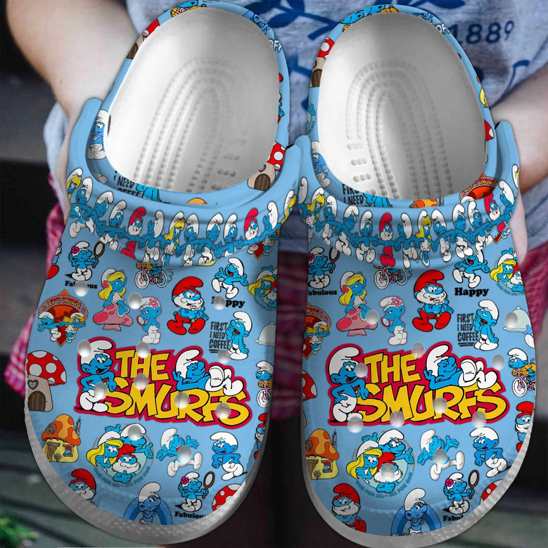 サンダル Crocs Smurfs Classic Clog Crocs Smurfs Classic Clog | Famous Footwear