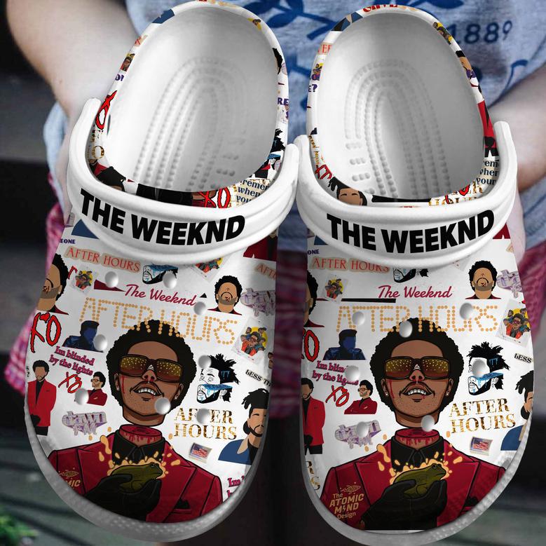 The Weeknd Music Crocs Crocband Clogs Shoes