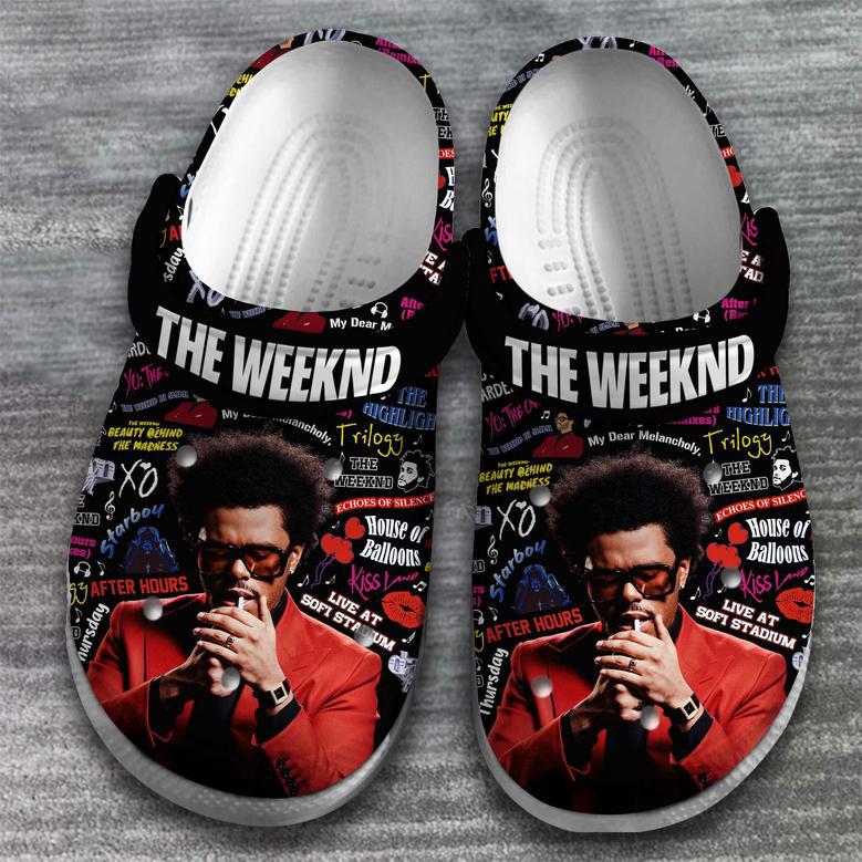 The Weeknd Singer Music Crocs Crocband Clogs Shoes