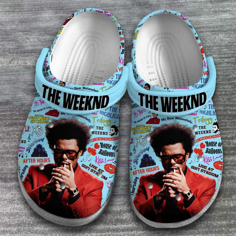 The Weeknd Singer Music Crocs Crocband Clogs Shoes