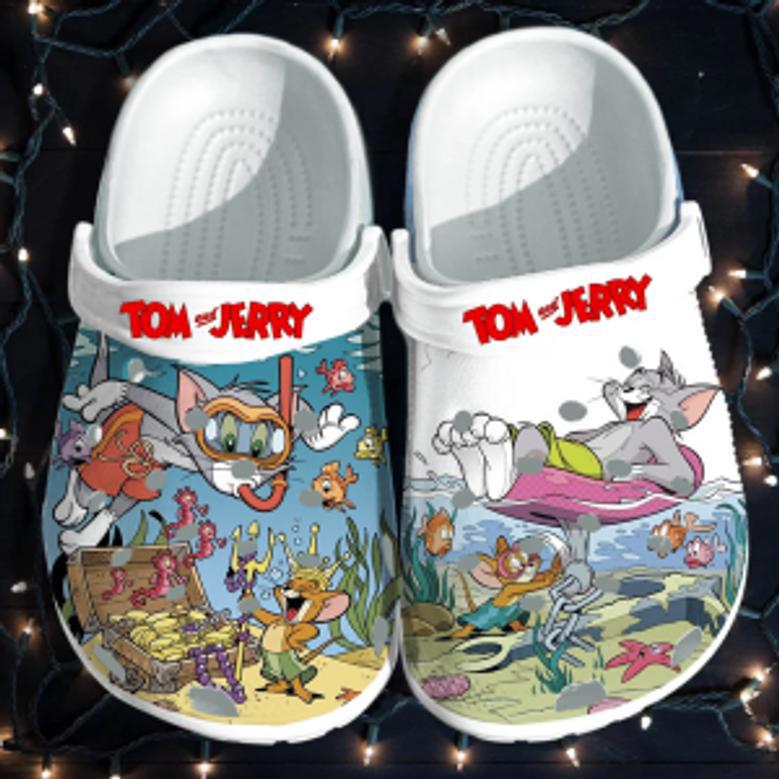 Tom And Jerry Crocs Clog Shoes