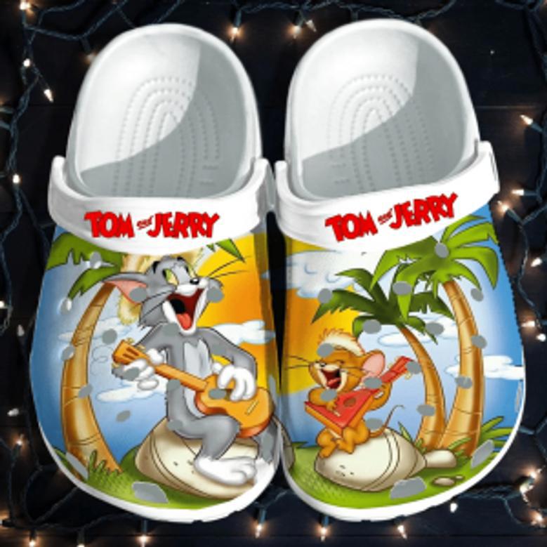 Tom And Jerry Crocs Clog Shoes