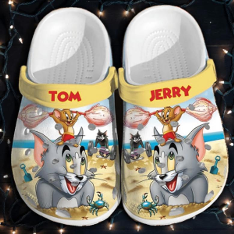 Tom And Jerry Crocs Clog Shoes