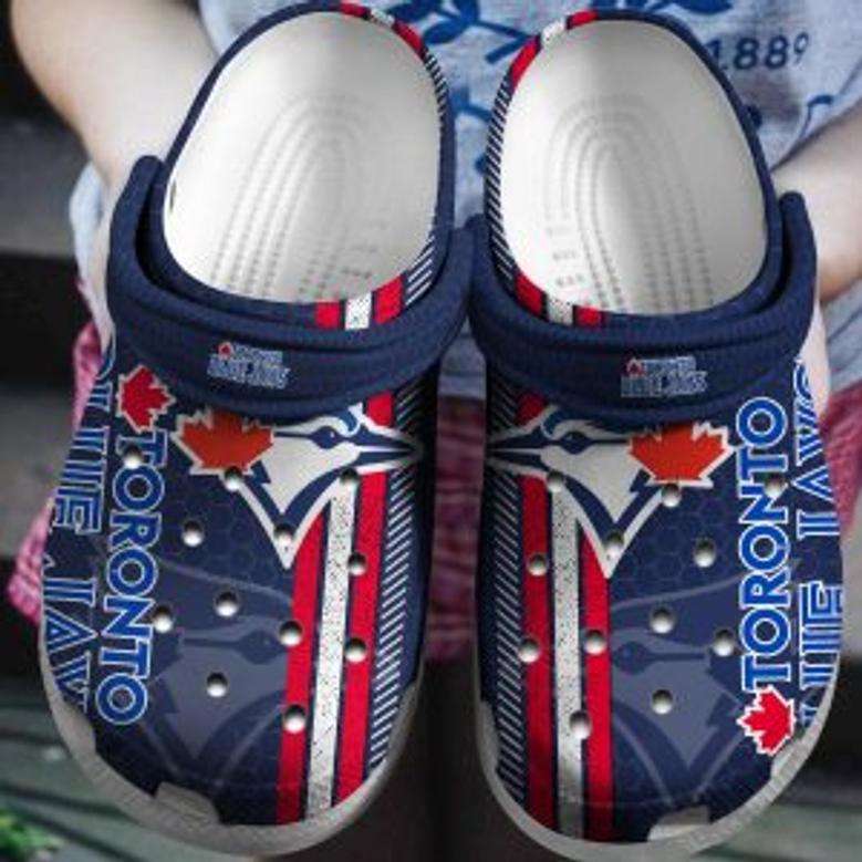 Toronto Blue Jays Navy Clog Shoesshoes