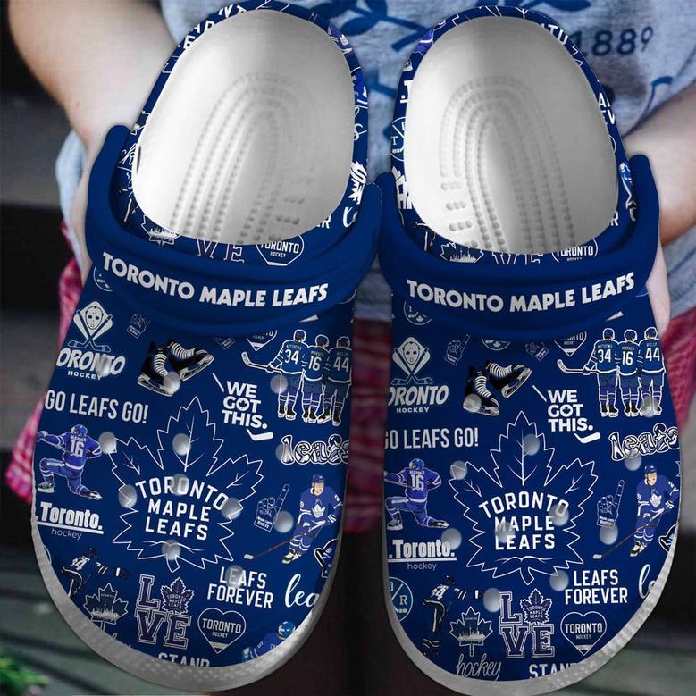 Toronto Maple Leafs
Ice Hockey Team Nhl Sport Crocs Clogs Crocband Shoes