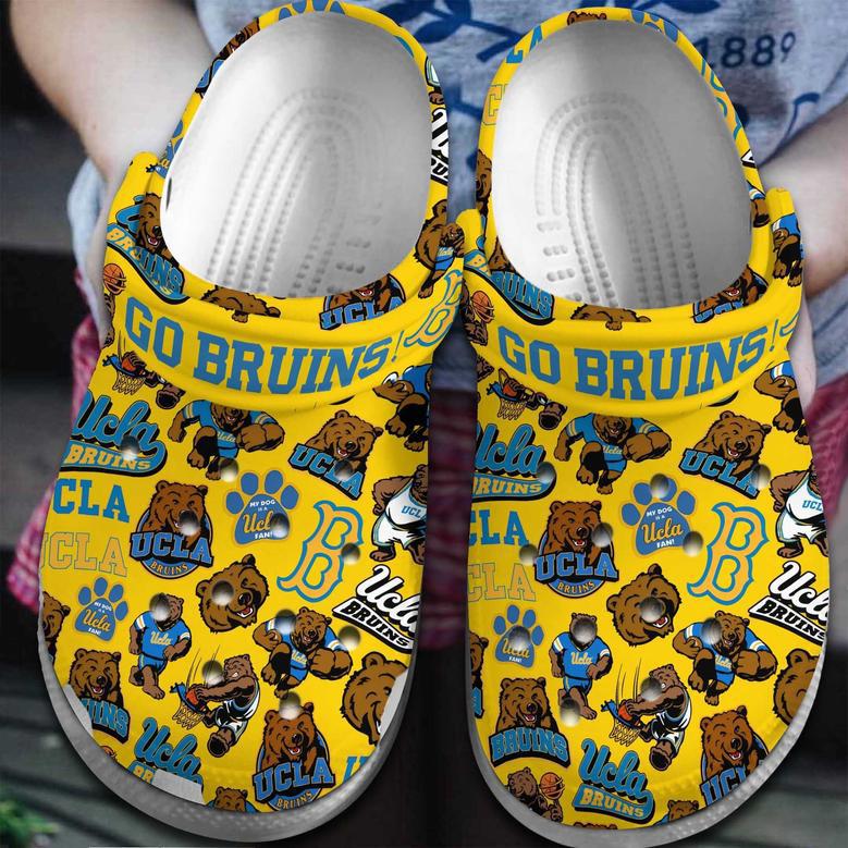 Ucla Bruins Ncaa Sport Crocs Crocband Clogs Shoes