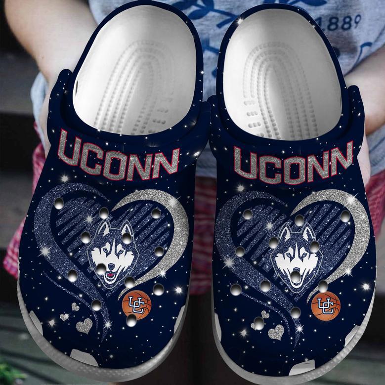 Uconn Huskies Ncaa Sport Crocs Crocband Clogs Shoes