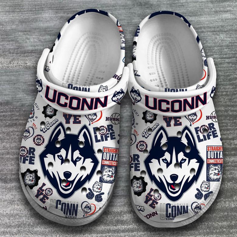 Uconn Huskies Ncaa Sport Ncaa Basketball Sport Crocs Crocband Clogs Shoes