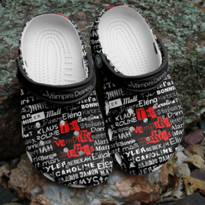 Vampire Diaries Crocs Crocband Clogs Comfortable Shoes For Men Women