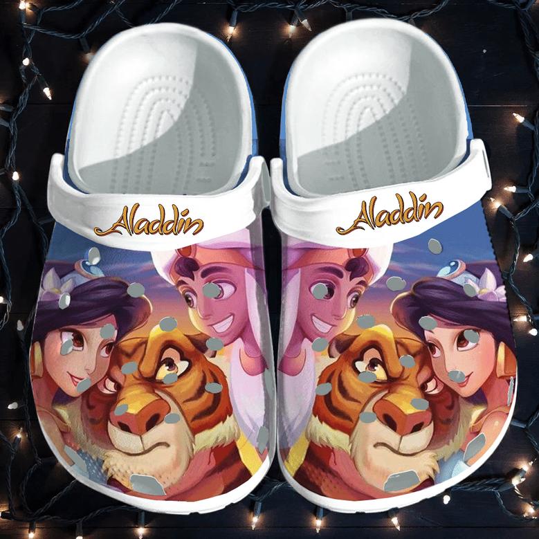 Aladdin And The Magic Lamp For Men And Women Rubber Clog Shoes Comfy Footwear