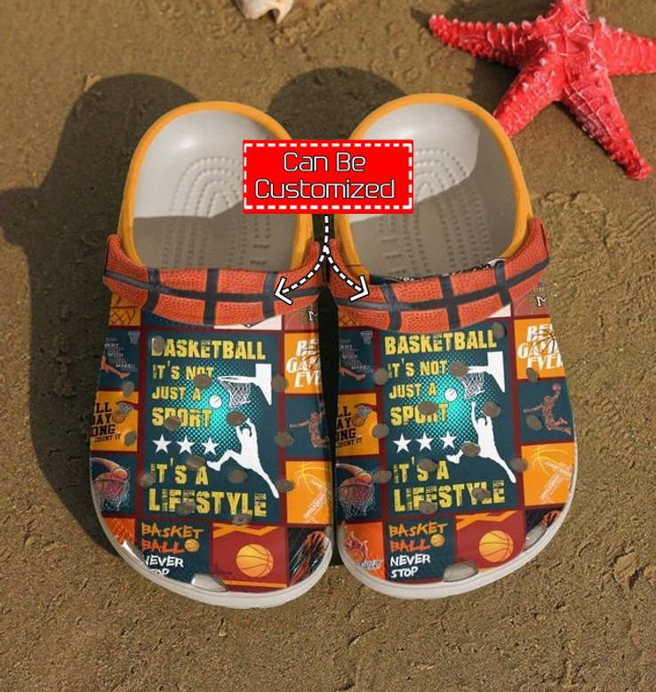 Basketball - Basketball Is A Lifestyle Clog Shoes For Men And Women