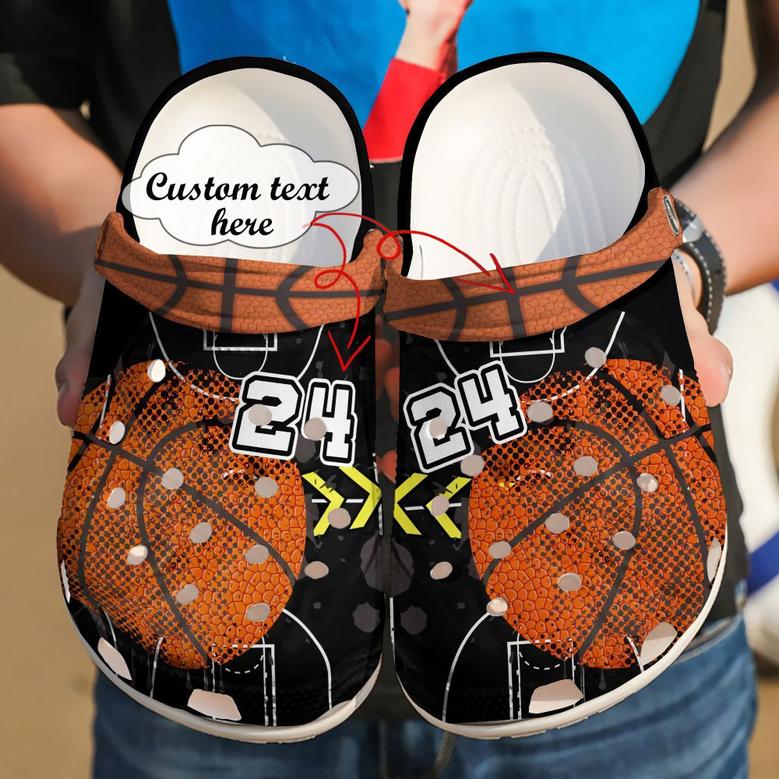Basketball - Basketball Personalized Leather Ball Clog Shoes For Men And Women