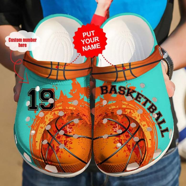 Basketball Personalized Life Clog Shoes Basketball