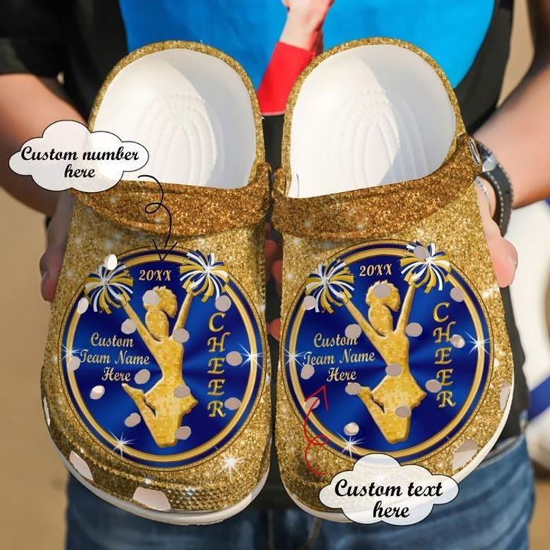 Cheerleader - Cheerleader Personalized From Bow To Toe Clog Shoes For Men And Women