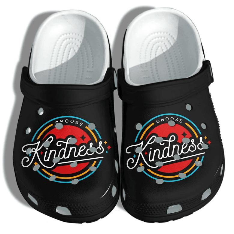 Choose Kindness Be Kind Rubber Clog Shoes Comfy Footwear