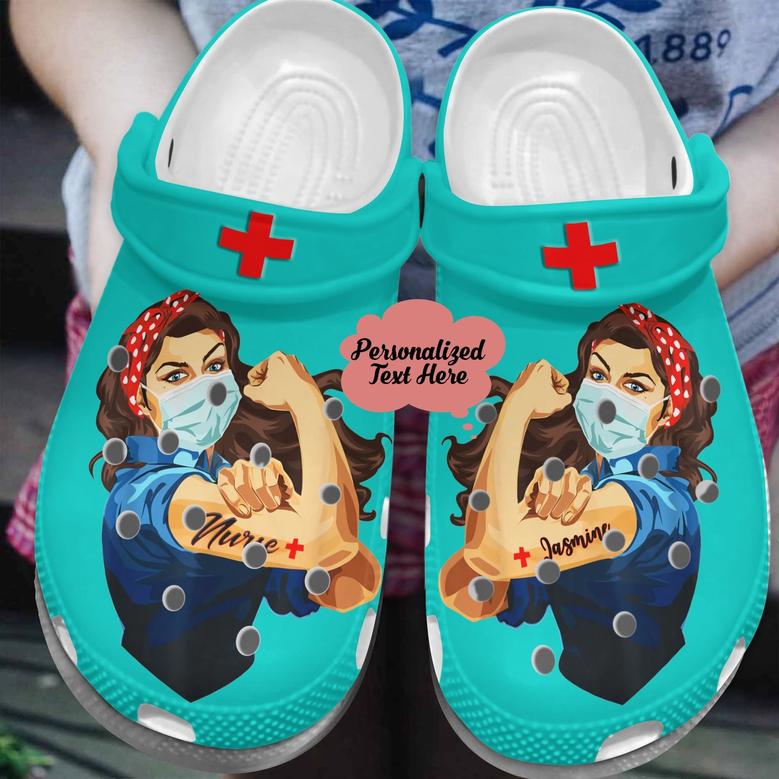 Custom Name For Nurse Shoes - Super Hero Nurse Outdoor Shoes Birthday Gift For Women Girl Mother Daughter Sister