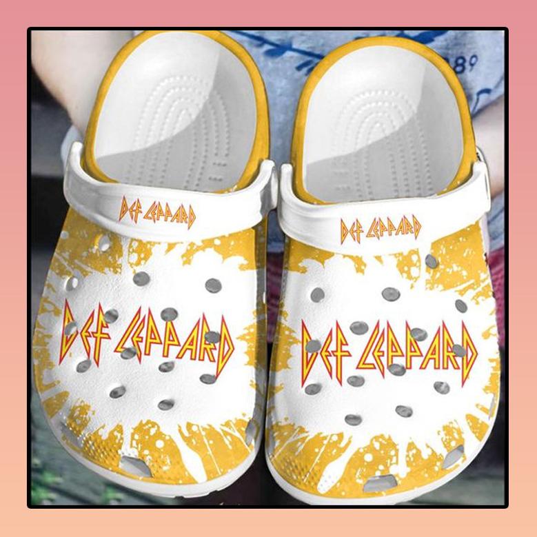 Def Leppard Crocband For Men And Women Rubber Clog Shoes Comfy Footwear
