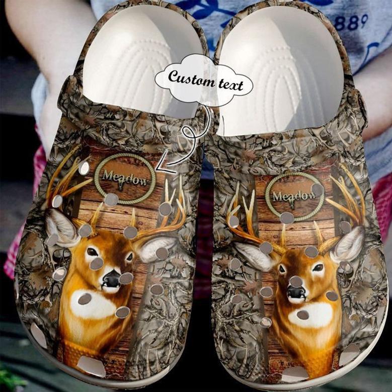 Hunting - Customized Deer Hunting Clog Shoes For Men And Women