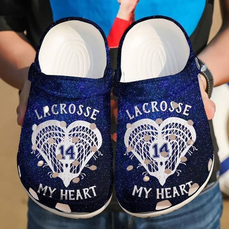 Lacrosse 14 Love Heart Clog Shoes Comfy Footwear