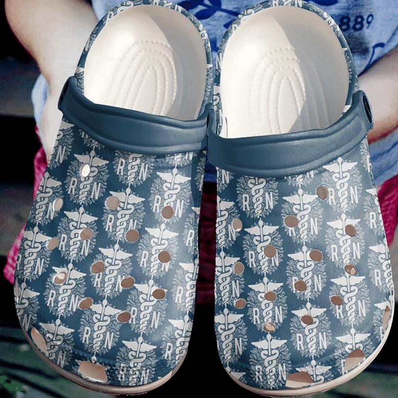 Nurse Beach Registered 102 Gift For Lover Rubber Clog Shoes Comfy Footwear