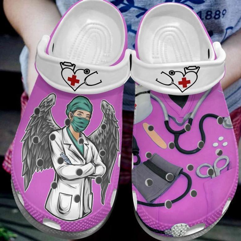 Nurses Are Angle Wings Shoes - Proud Of Nurse Custom Shoes Birthday Gift For Women Men