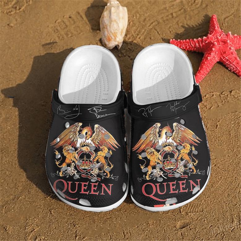 Queen For Men And Women Rubber Clog Shoes Comfy Footwear