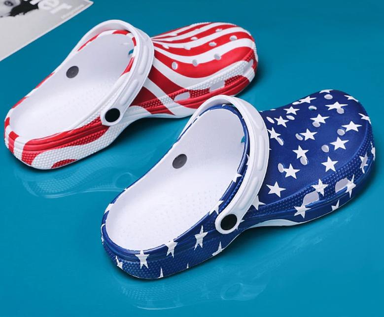 The United State Usa Flag Shoes Clogs - America Custom Shoes Clogs Gift For Men Women