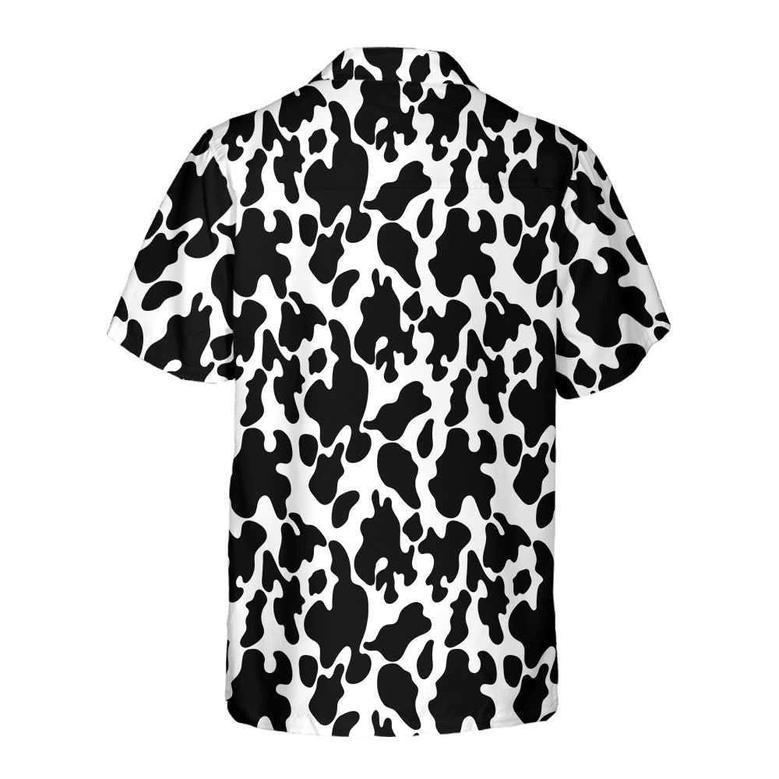 COW PRINT SEAMLESS PATTERN All Printed Hawaiian Shirt, Farm Hawaiian Shirt, Farmer Hawaii