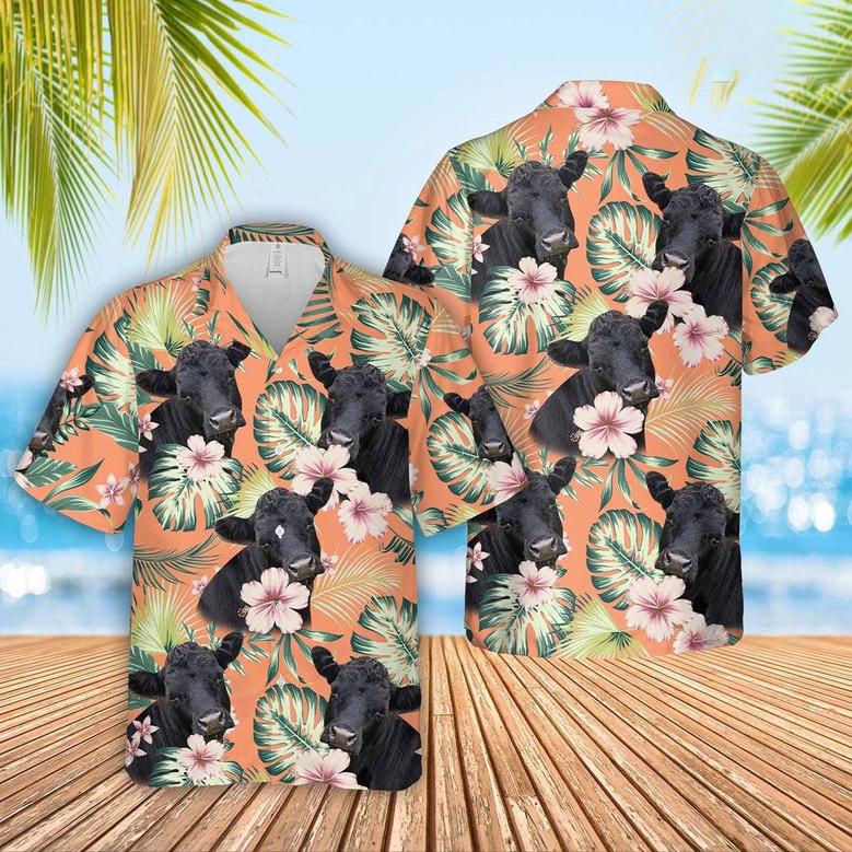 Dexter Summer Happiness Floral Farm Hawaiian Shirt, Farm Hawaiian Shirt, Farmer Hawaii