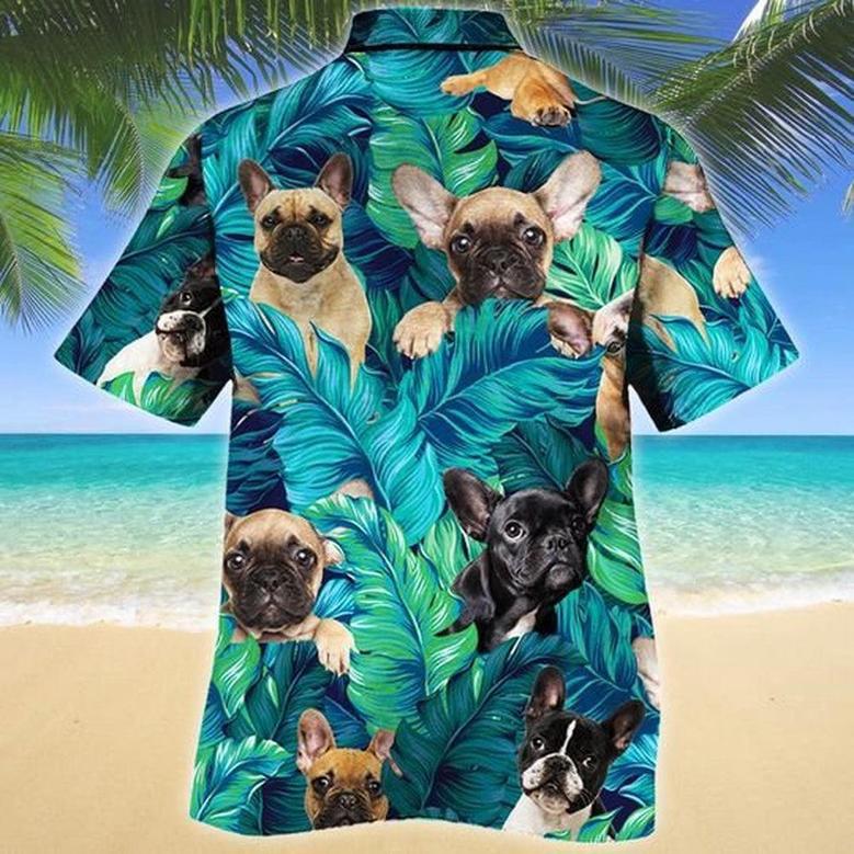 French Bulldog Dog Lovers Hawaiian Style For Summer Hawaiian Shirt, Farm Hawaiian Shirt, Farmer Hawaii