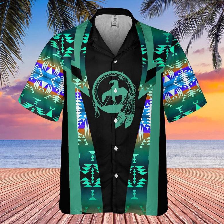 Personality Patterns Hawaiian Shirt, Native America Shirt