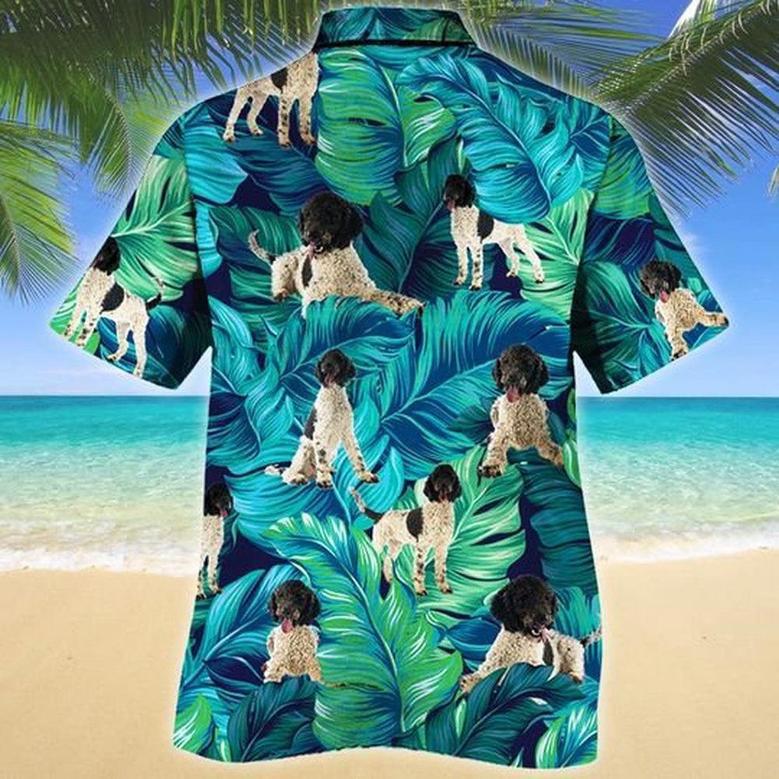 Portuguese Water Dog Lovers Hawaiian Style For Summer Hawaiian Shirt, Farm Hawaiian Shirt, Farmer Hawaii