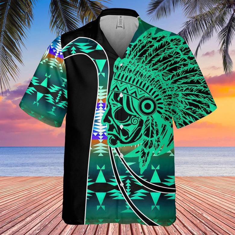 Rain Dance Native American Hawaiian Shirt, America Shirt, Native American Hawaiian Shirt